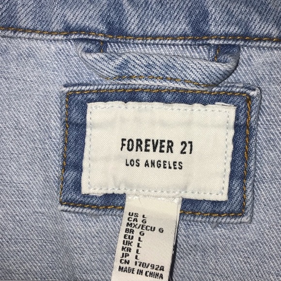 FOREVER 21 Denim Jacket - Picture 6 of 6